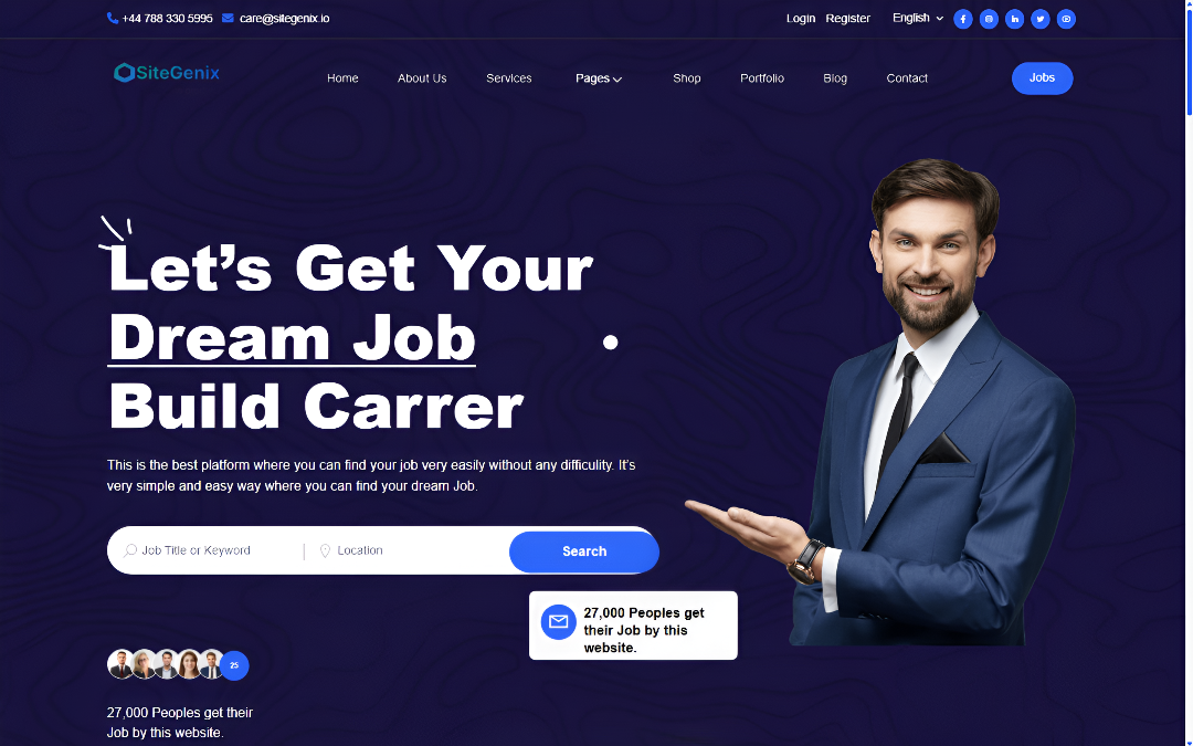 Healthcare management system template